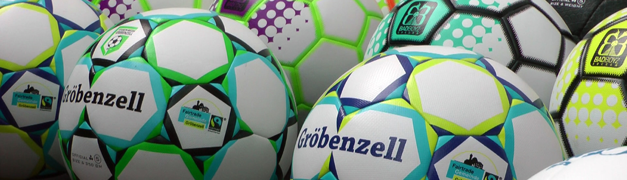 FC Grün-Weiß Gröbenzell: Neuer Spielball ist Fairtrade